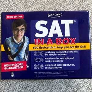 Kaplan SAT Flashcards Box